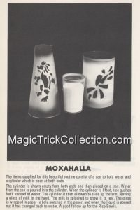 MAK Magic Moxahalla Instruction Sheet
