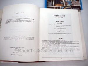 Edwin's Magic & Host of Surprises Rare Kids Children's Magic Collectible Books