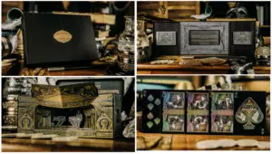 Illusionist Black Gold Boxset Collectible Playing Cards Limited Edition