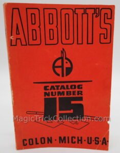 Abbott's Magic Catalog 15