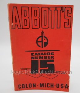 Abbott's Magic Catalog 15