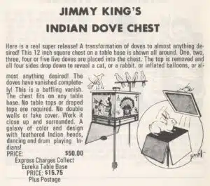 Jimmy King Indian Dove Chest